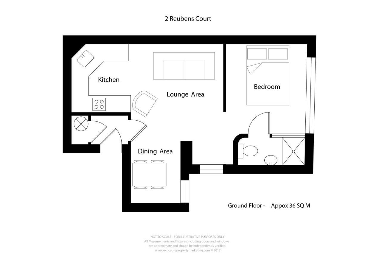 City Apartments - Reubens Court York Exterior foto